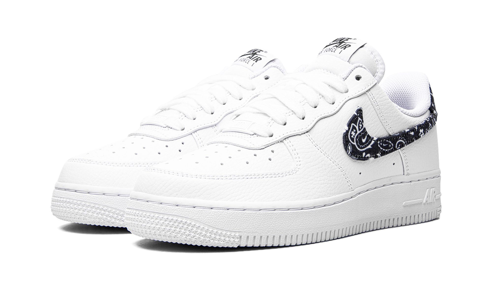 Nike AIR FORCE 1 LO '07 MNS WMNS Black Paisley DH4406 101