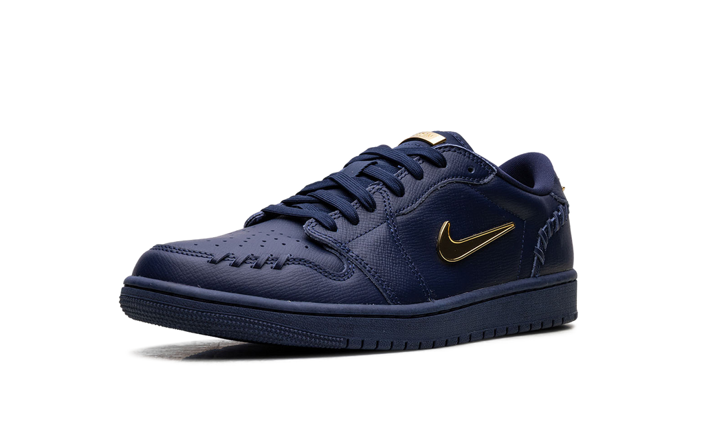 Jordan 1 Low WMNS Method of Make Midnight Navy Metallic Gold FN5032 400