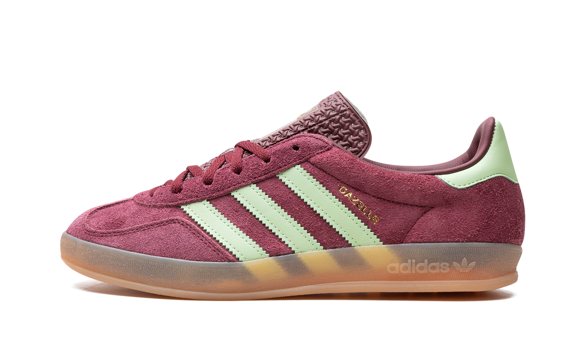 Adidas Gazelle Indoor Shadow Red Semi Spark Green IH7487