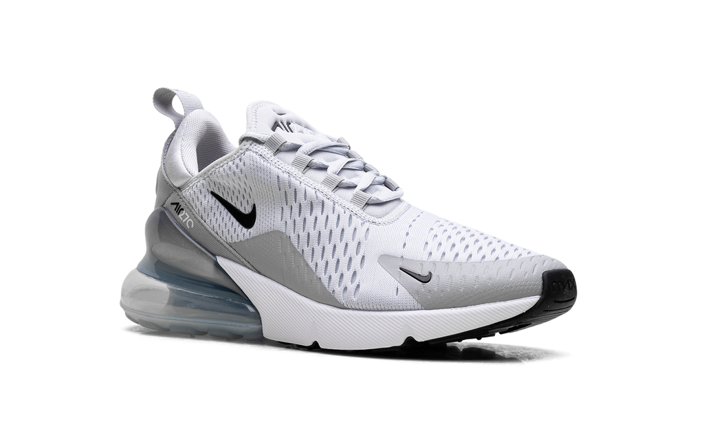 Nike Air Max 270 WMNS Pure Platinum Light Smoke Grey Metallic Silver Black AH6789 018
