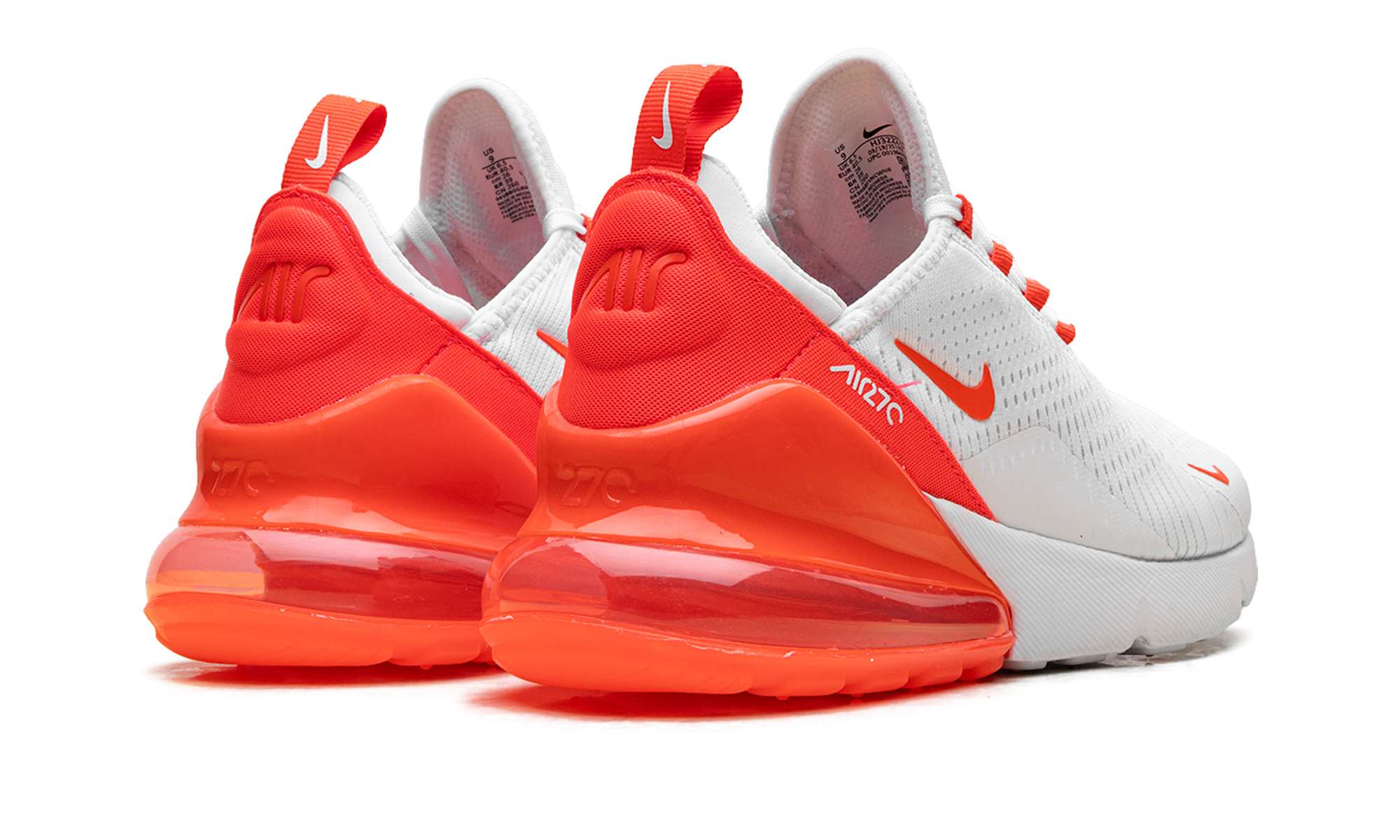 Nike Air Max 270 WMNS White Bright Crimson HJ3222 102