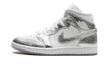 Air Jordan 1 Mid SE WMNS Metallic Silver FN5031 100