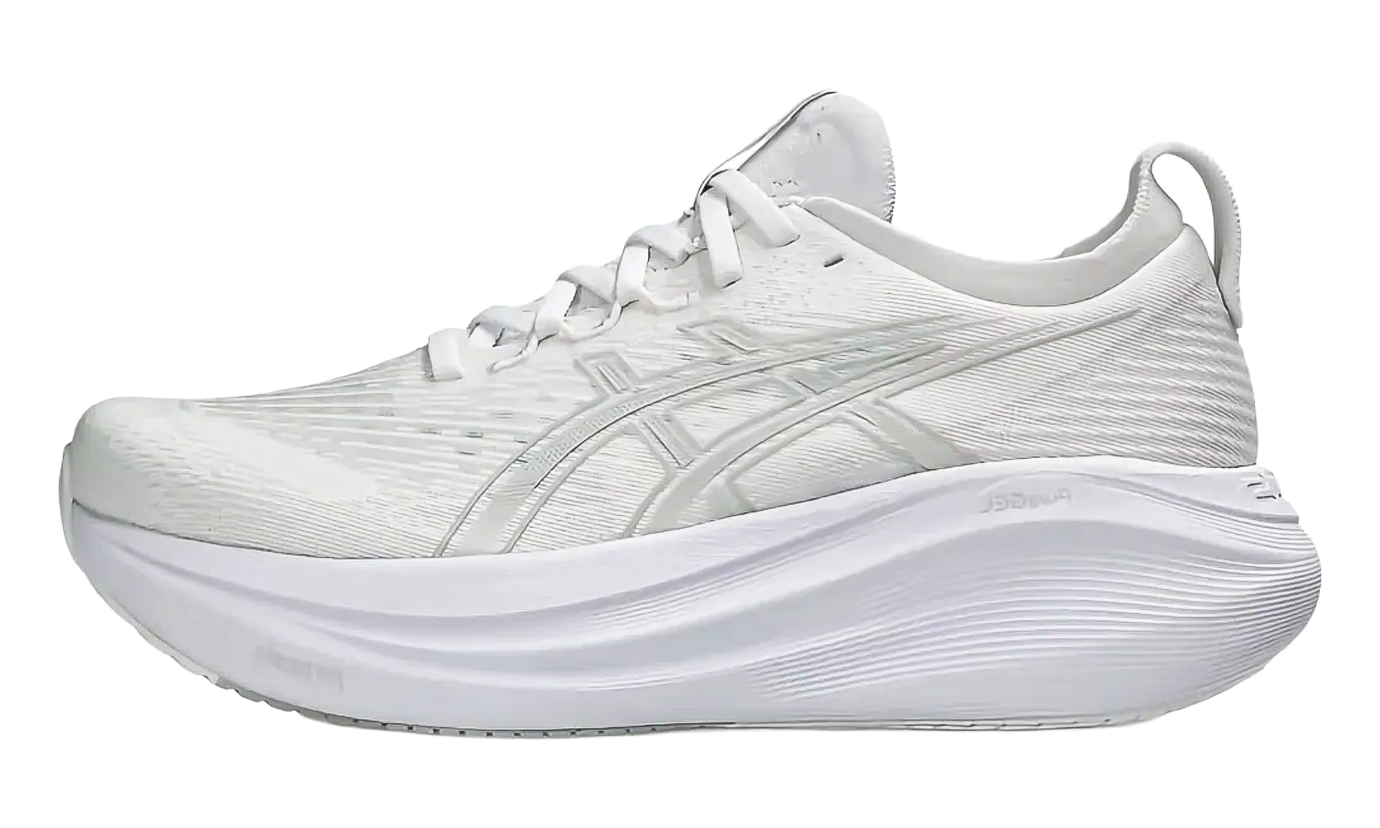 Asics Gel-Nimbus 27 WMNS White Glacier Grey 1012B753 100