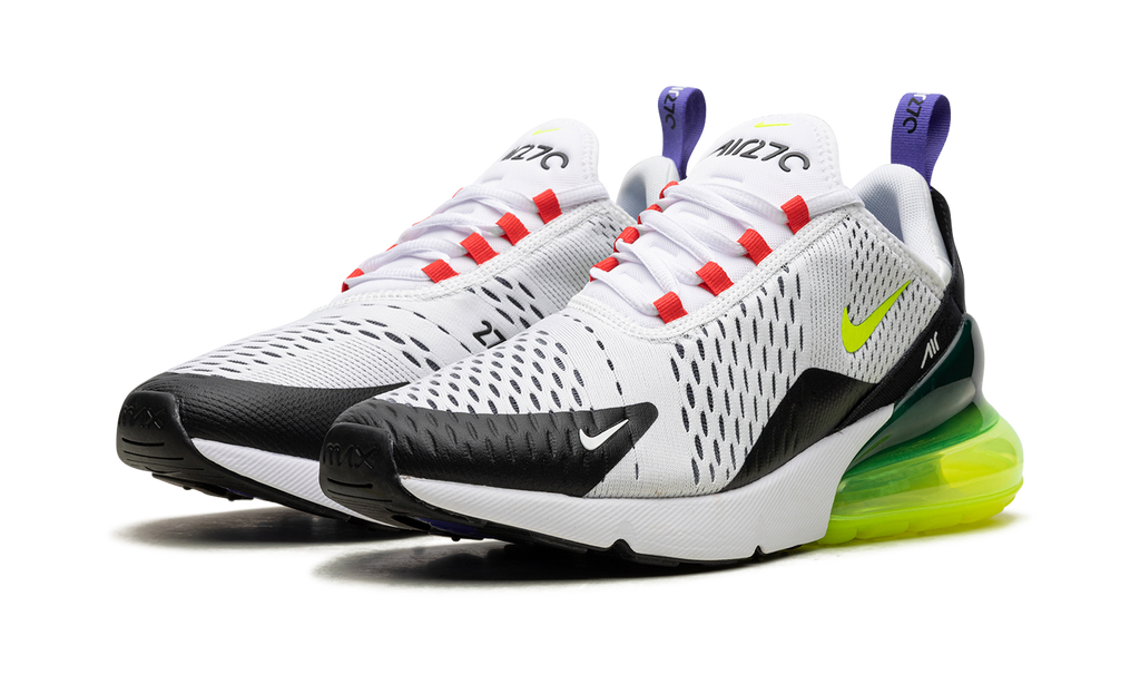 Nike AIR MAX 270 WMNS White Volt Siren Red AH6789 116