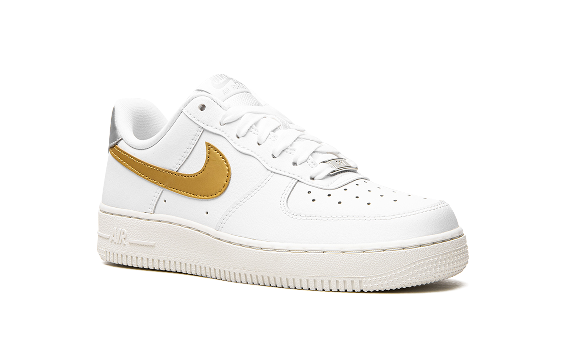 Nike AIR FORCE 1 MNS WMNS White / Gold / Silver DD8959 106