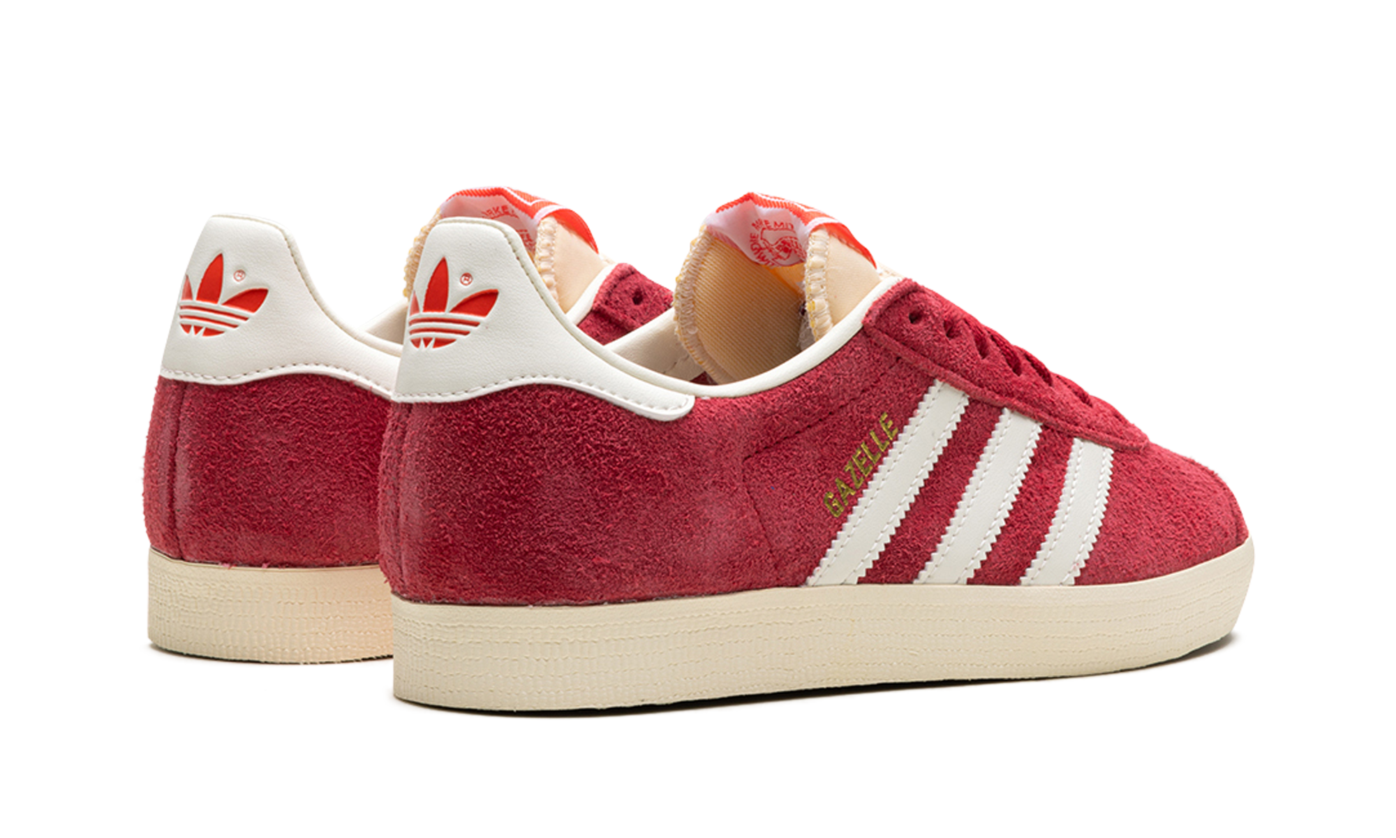 Adidas Gazelle Team Victory Red Off White Cream White IF9652