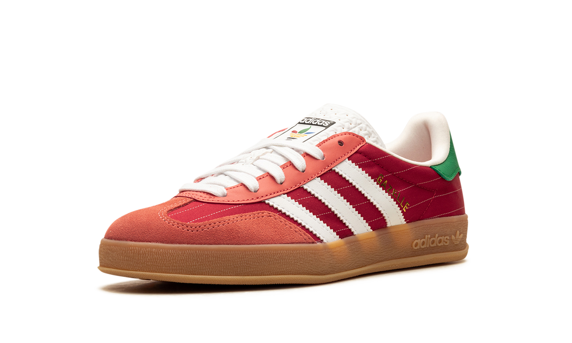 Adidas Gazelle Indoor Paris Olympics - Red IF9641