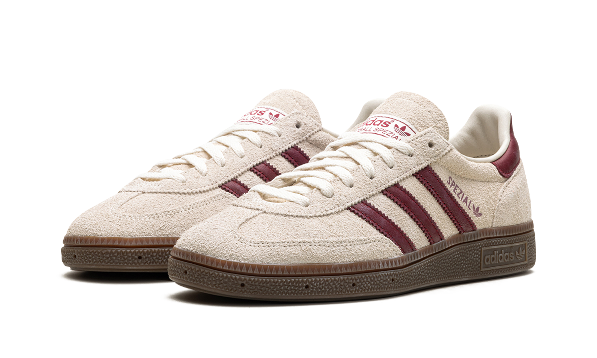 Adidas Handball Spezial WMNS Off White Collegiate Burgundy JH8699