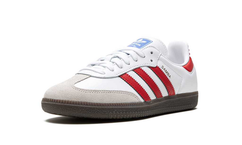 Adidas Samba OG White / Better Scarlet IG1025