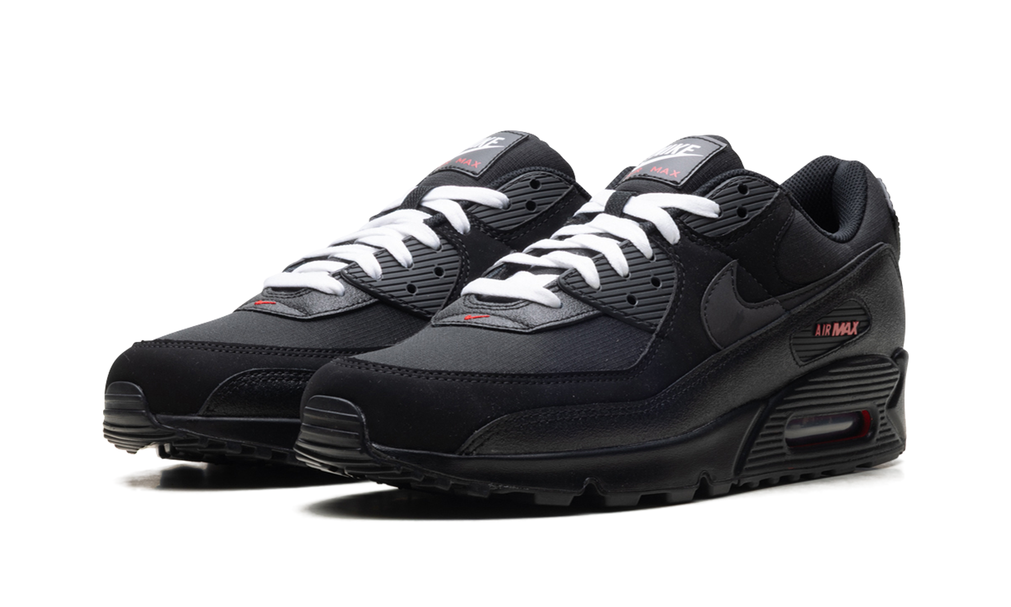 Nike Air Max 90 Black Sport Red DC9388 002