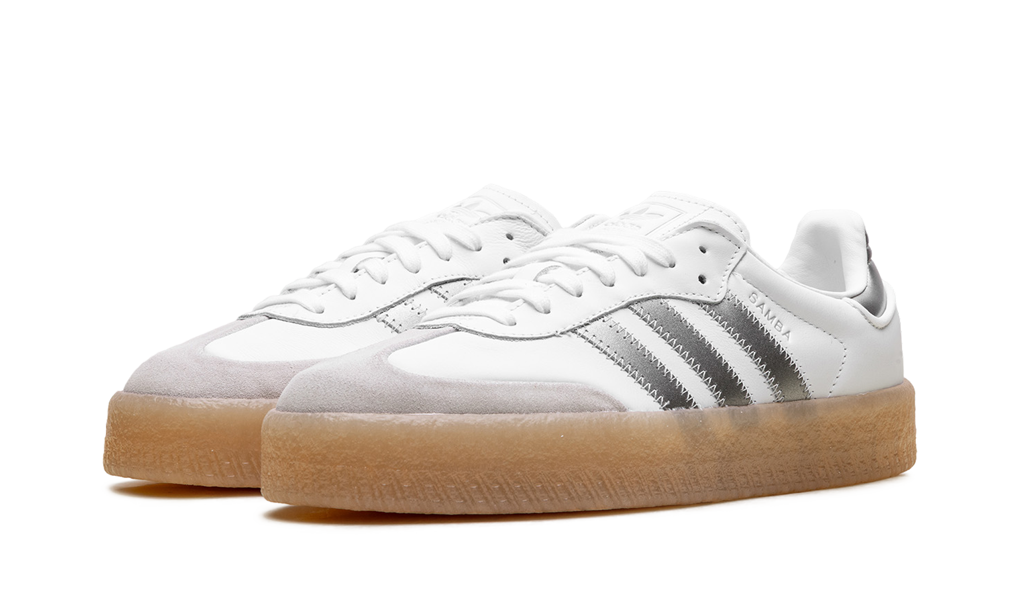 Adidas Sambae WMNS White Silver Metallic JS3943
