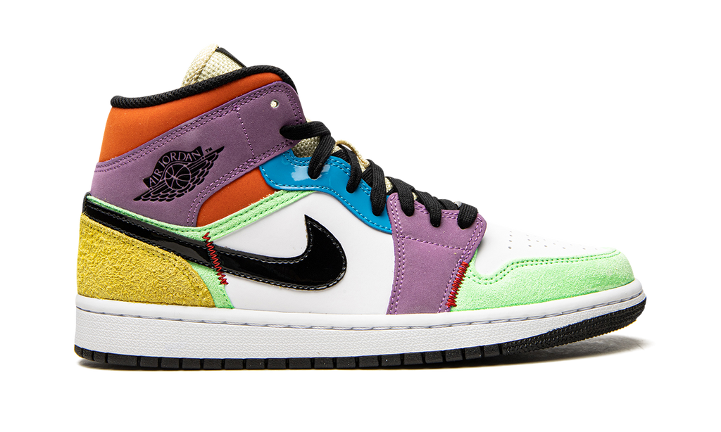 Air Jordan 1 Mid SE WMNS Lightbulb CW1140 100