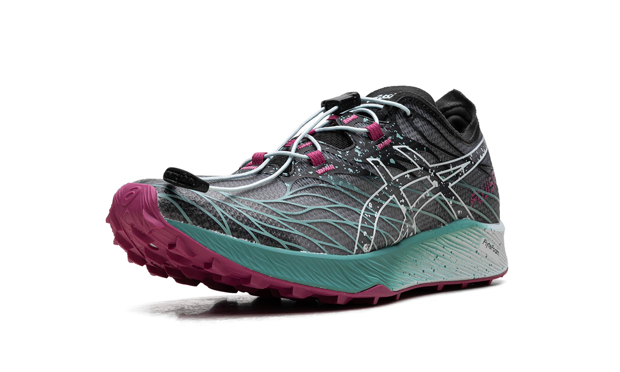 Asics FUJI SPEED WMNS BLACK SOOTHING SEA 1012B176 001