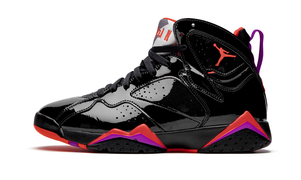 AIR JORDAN 7 WMNS Black Patent Leather 313358 006
