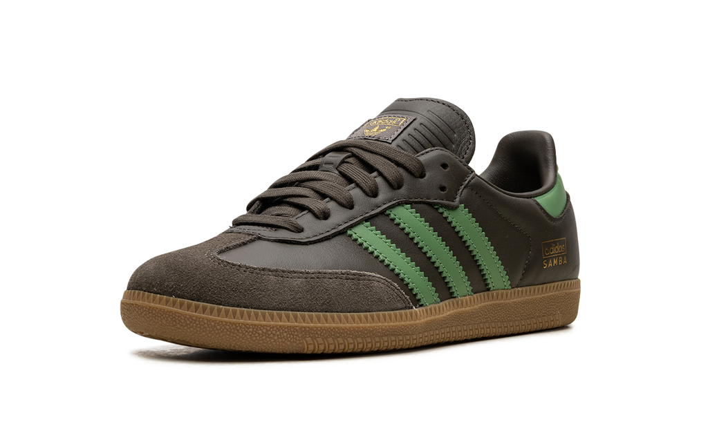 Adidas SAMBA OG Green and Brown IG6175