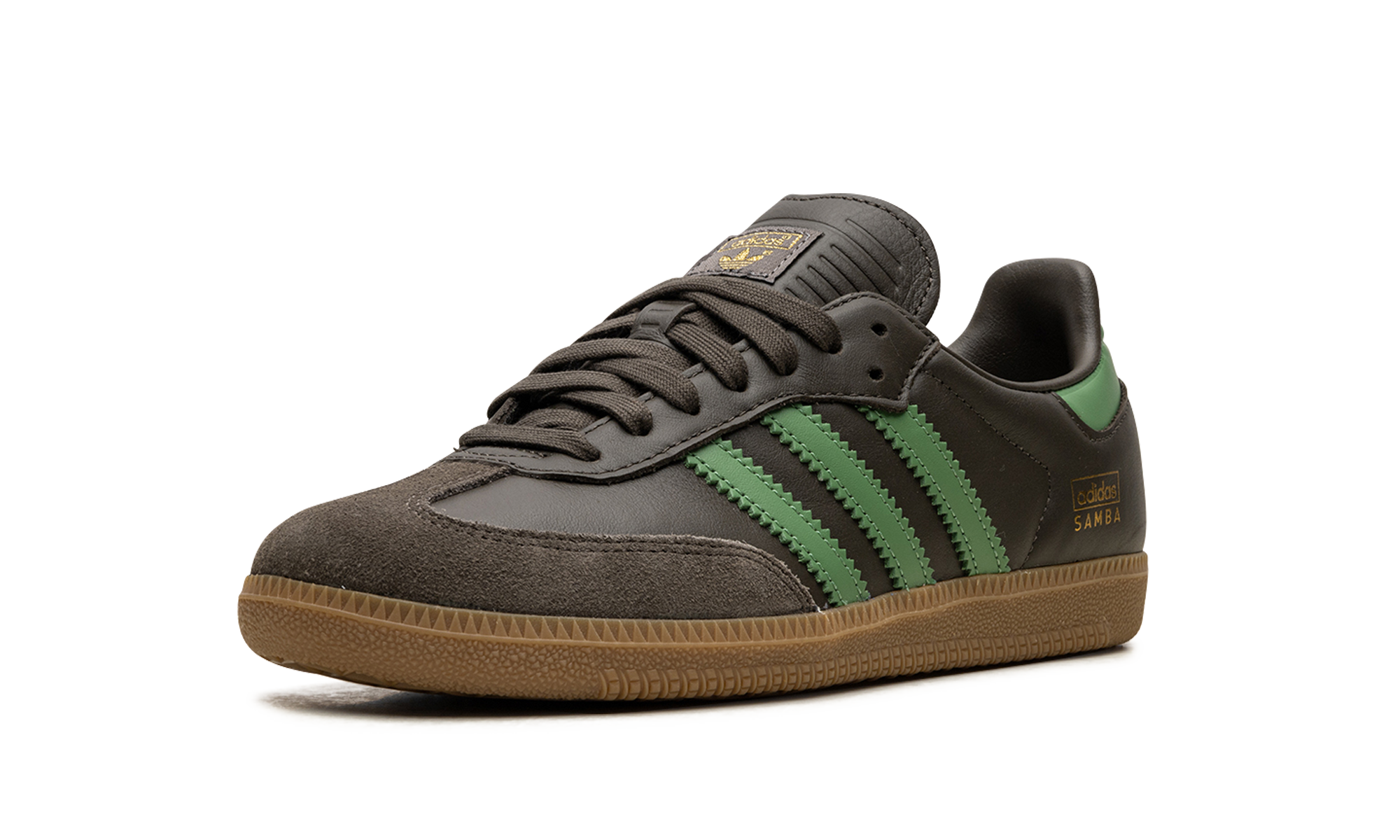 Adidas SAMBA OG Green and Brown IG6175