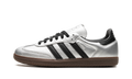 Adidas Samba OG WMNS Silver Metallic Black Gum JI4218