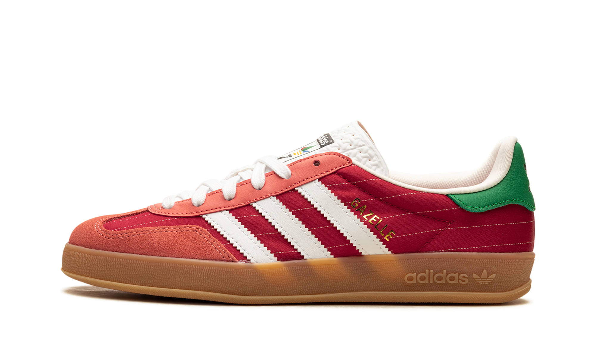 Adidas Gazelle Indoor Paris Olympics - Red IF9641