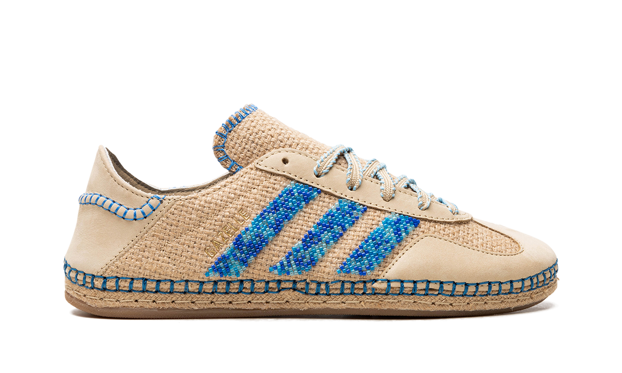 Adidas Gazelle CLOT - Linen Khaki / Light Blue IH3641