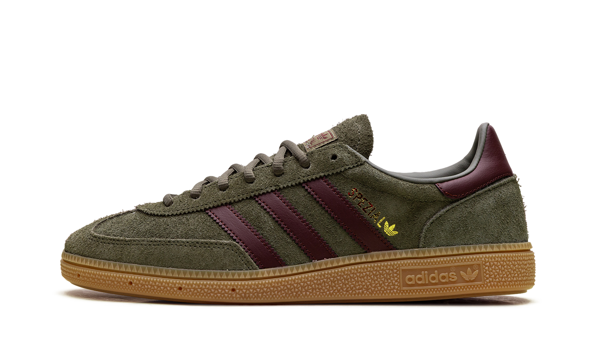 Adidas Handball Spezial Focus Olive Fox Brown Gum JQ8297