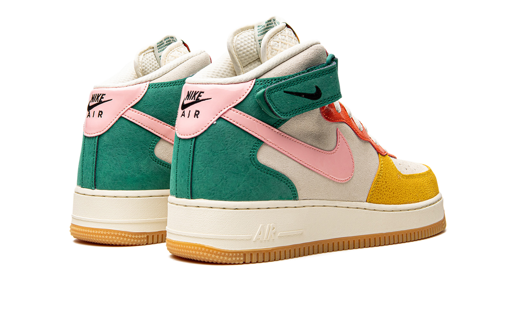 Nike Air Force 1 Vivid Sulfur and Rush Orange DR0158 100