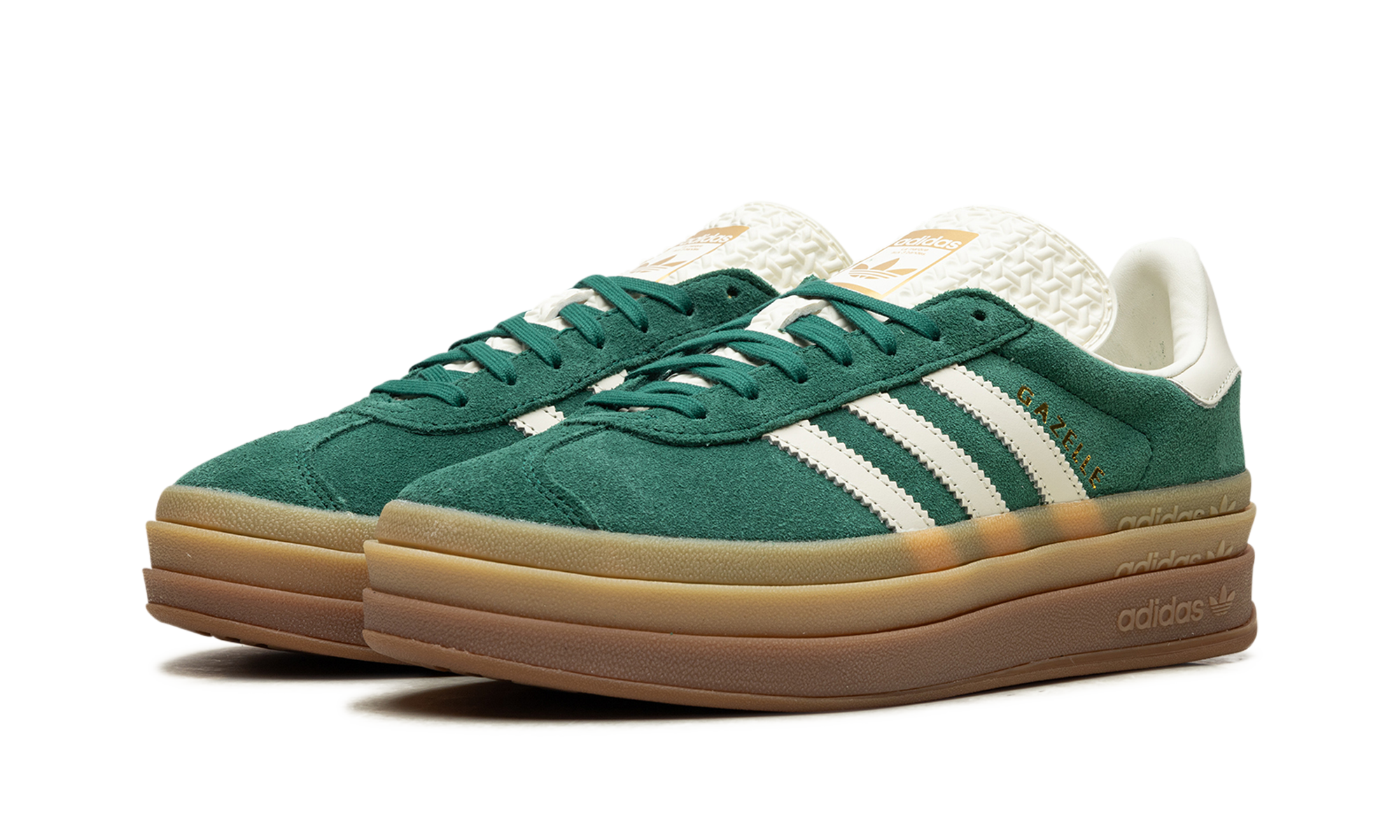 Adidas Gazelle Bold WMNS Green / White / Gold IF7160