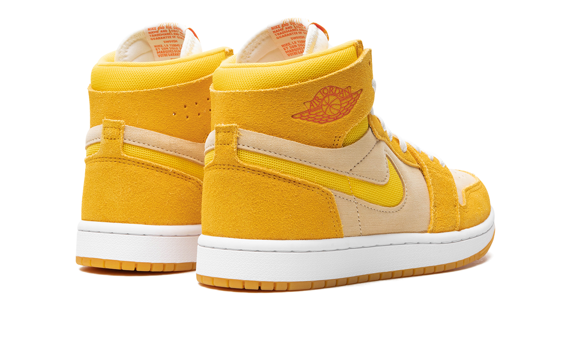 Air Jordan 1 Zoom Air CMFT 2 WMNS Yellow Ochre/Tour Yellow-Pale Vanilla-Safety FJ5743 700