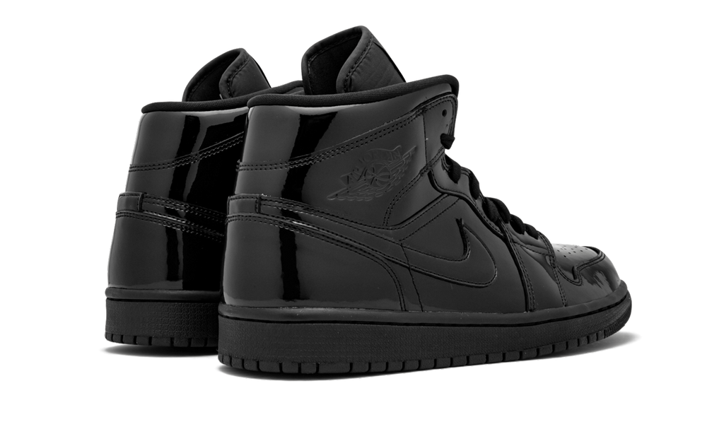 AIR JORDAN 1 MID WMNS Black Patent Leather BQ6472 002