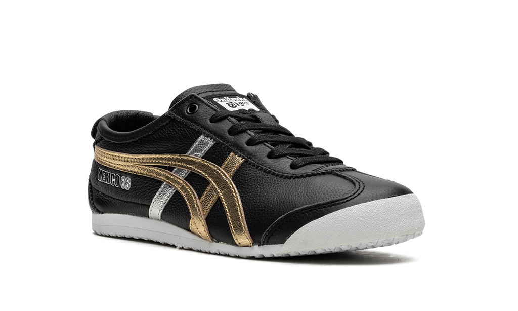 Onitsuka Tiger Mexico 66 Black Gold Silver D5V2L 9094