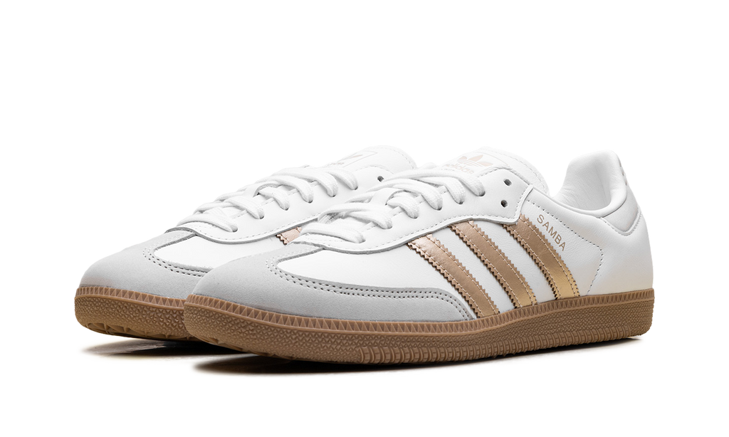 Adidas Samba OG WMNS White Wonder Gold Metallic IH9127