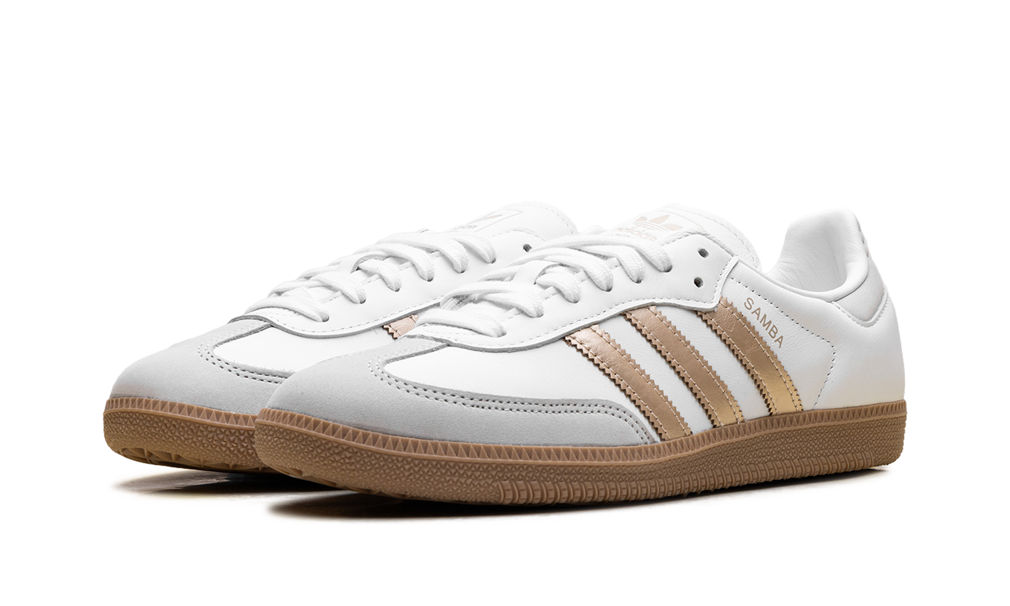 Adidas Samba OG WMNS White Wonder Gold Metallic IH9127