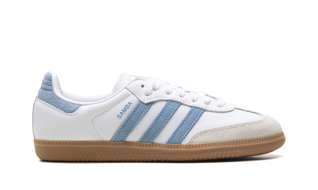 Adidas Samba OG WMNS White / Ash Blue JS1391