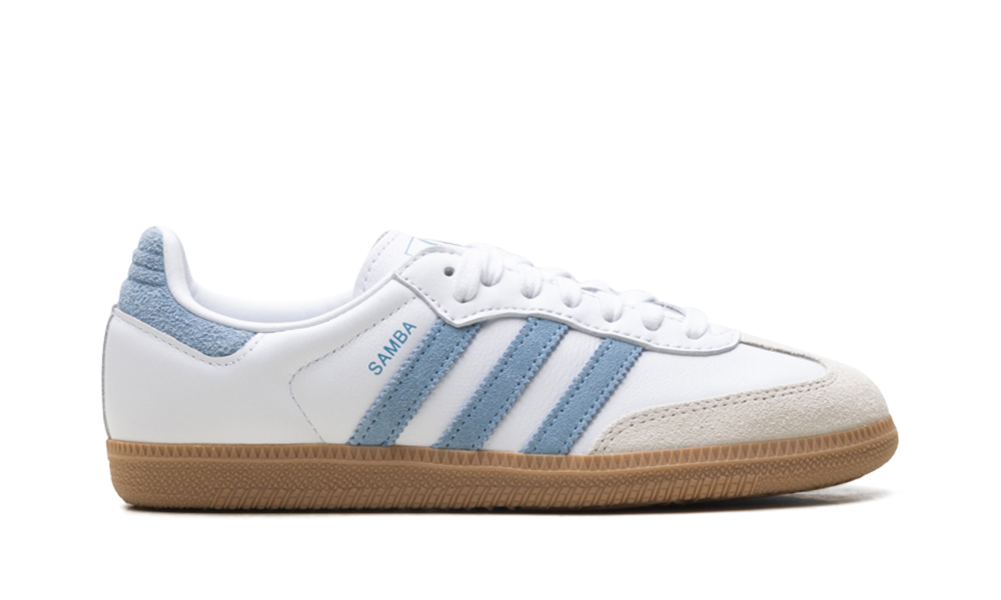 Adidas Samba OG WMNS White / Ash Blue JS1391
