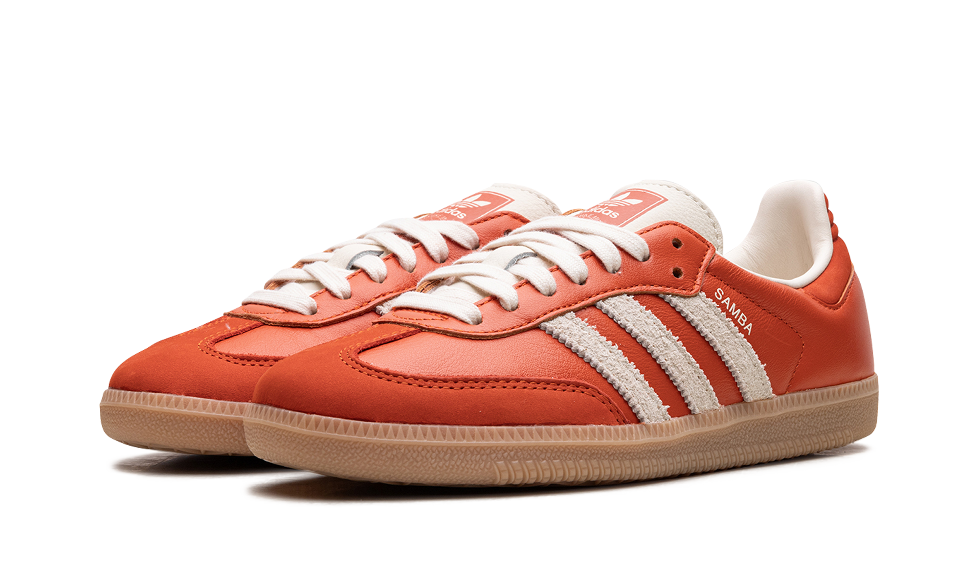 Adidas Samba OG WMNS Collegiate Orange Cream White JI2737