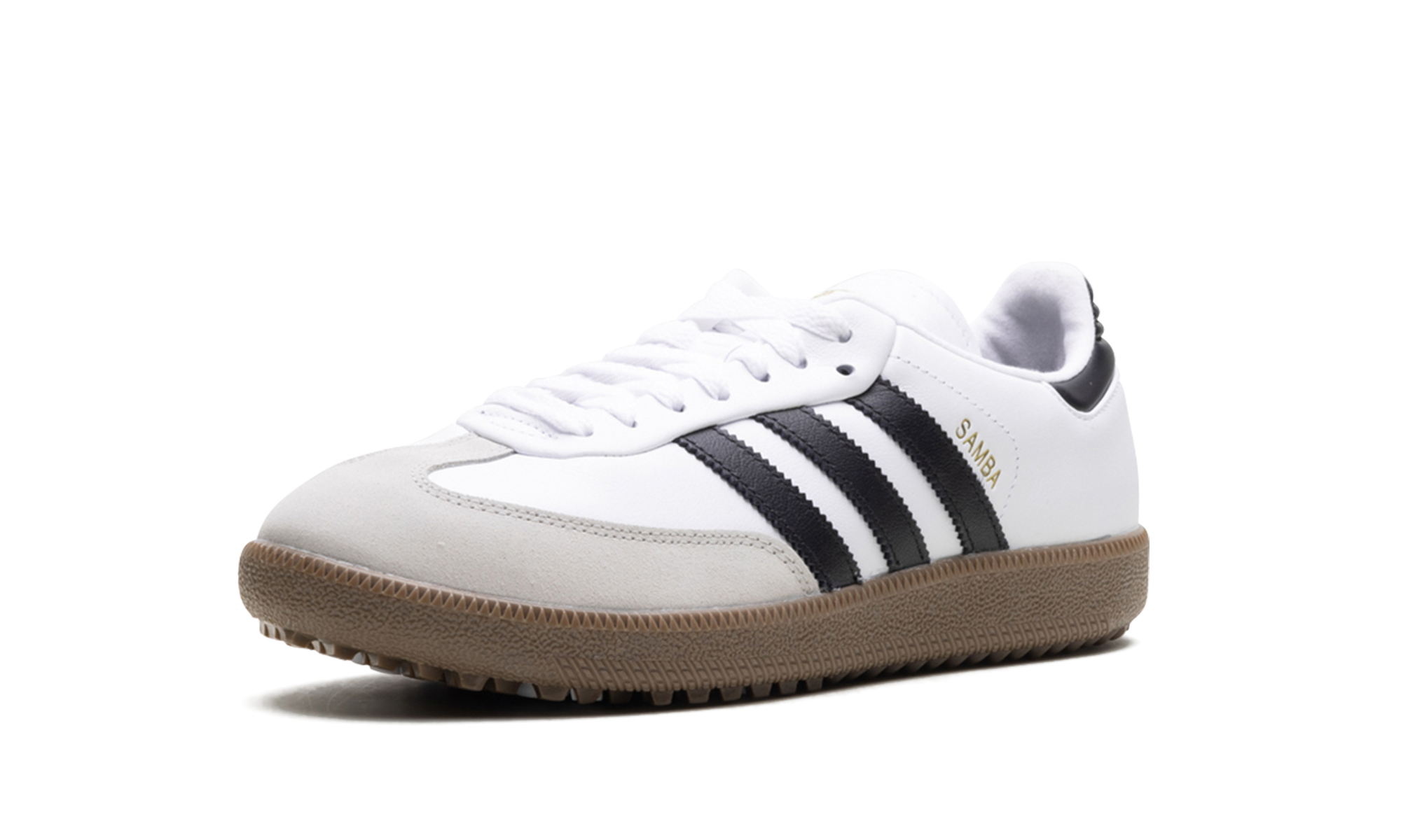 Adidas Samba Spikeless Golf White Black Gum JH6149