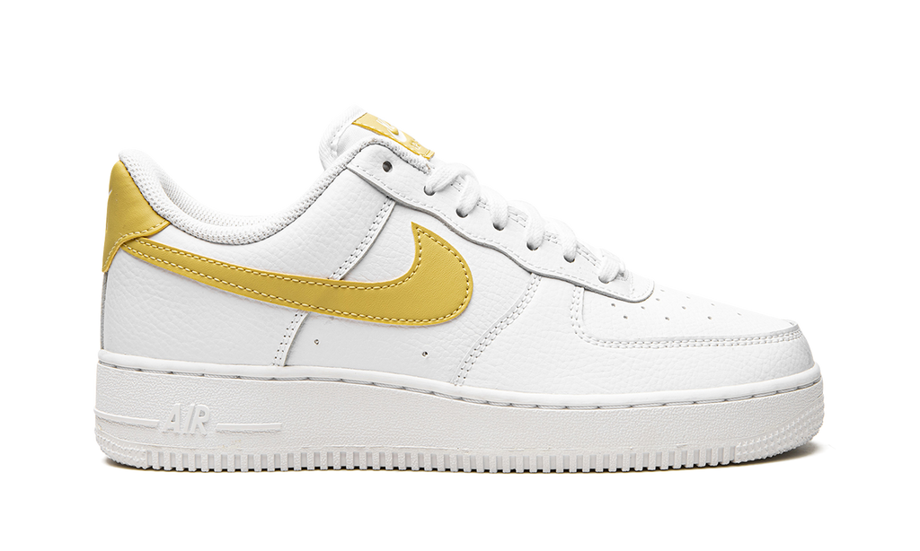 Nike AIR FORCE 1 LO MNS WMNS White / Saturn Gold 315115 170