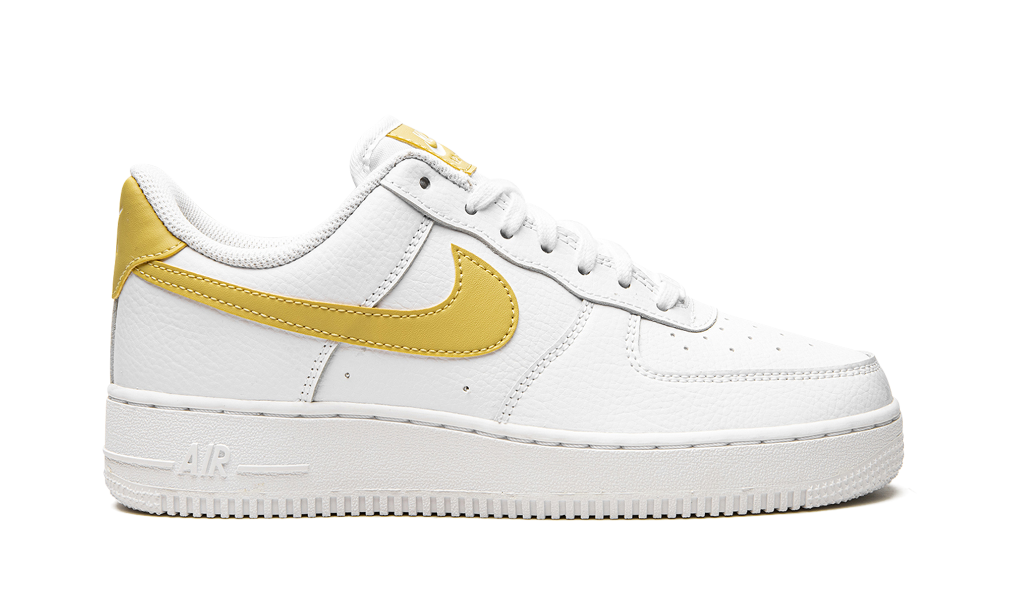 Nike AIR FORCE 1 LO MNS WMNS White / Saturn Gold 315115 170