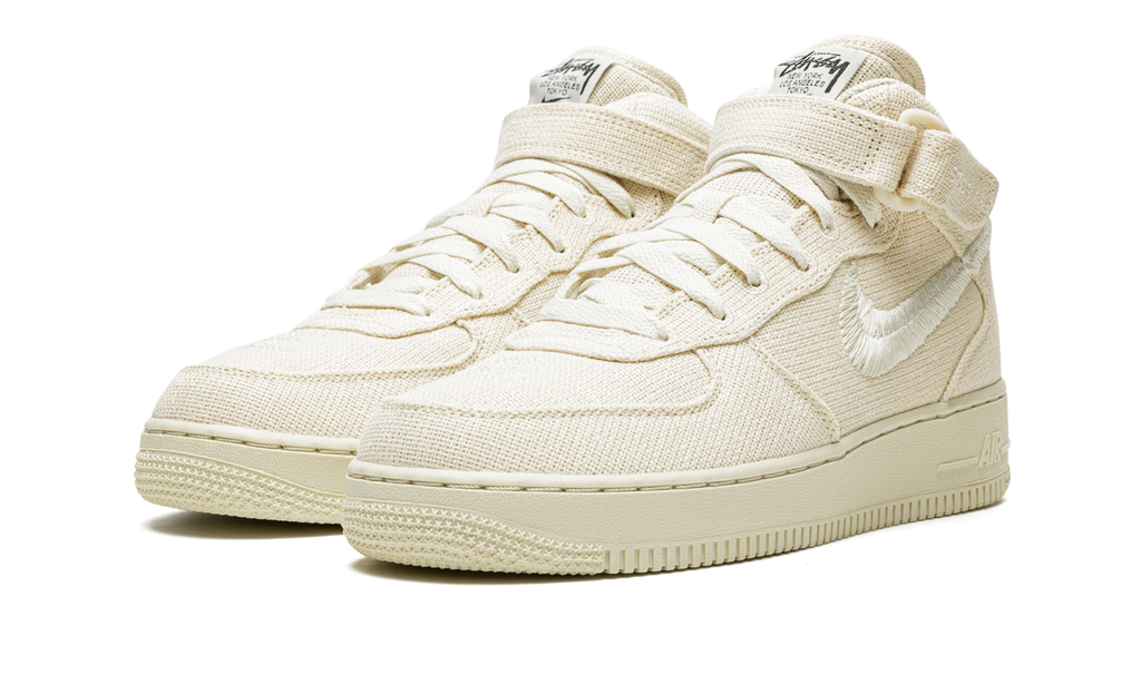 Nike Air Force 1 Mid Stussy - Fossil DJ7841 200