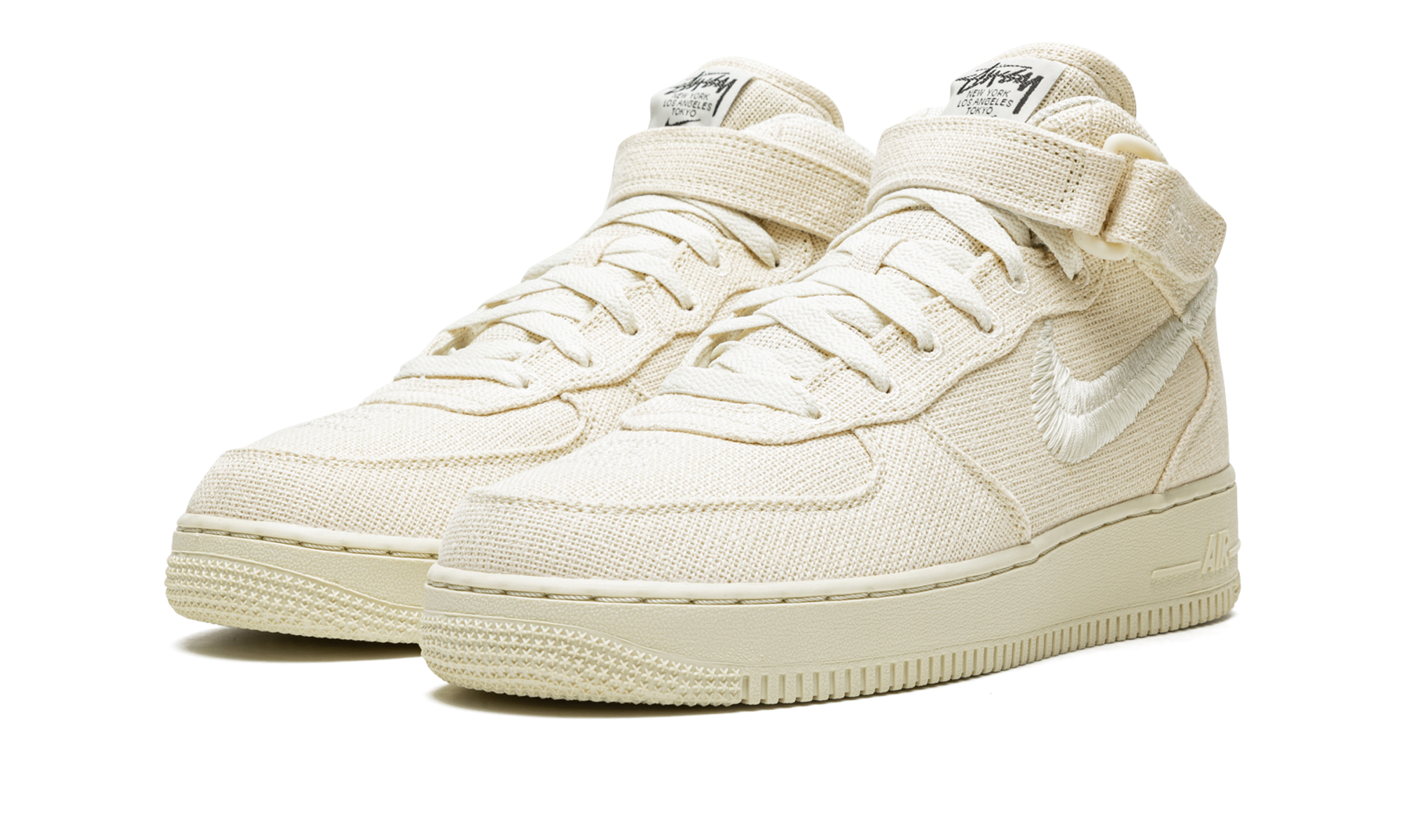 Nike Air Force 1 Mid Stussy - Fossil DJ7841 200