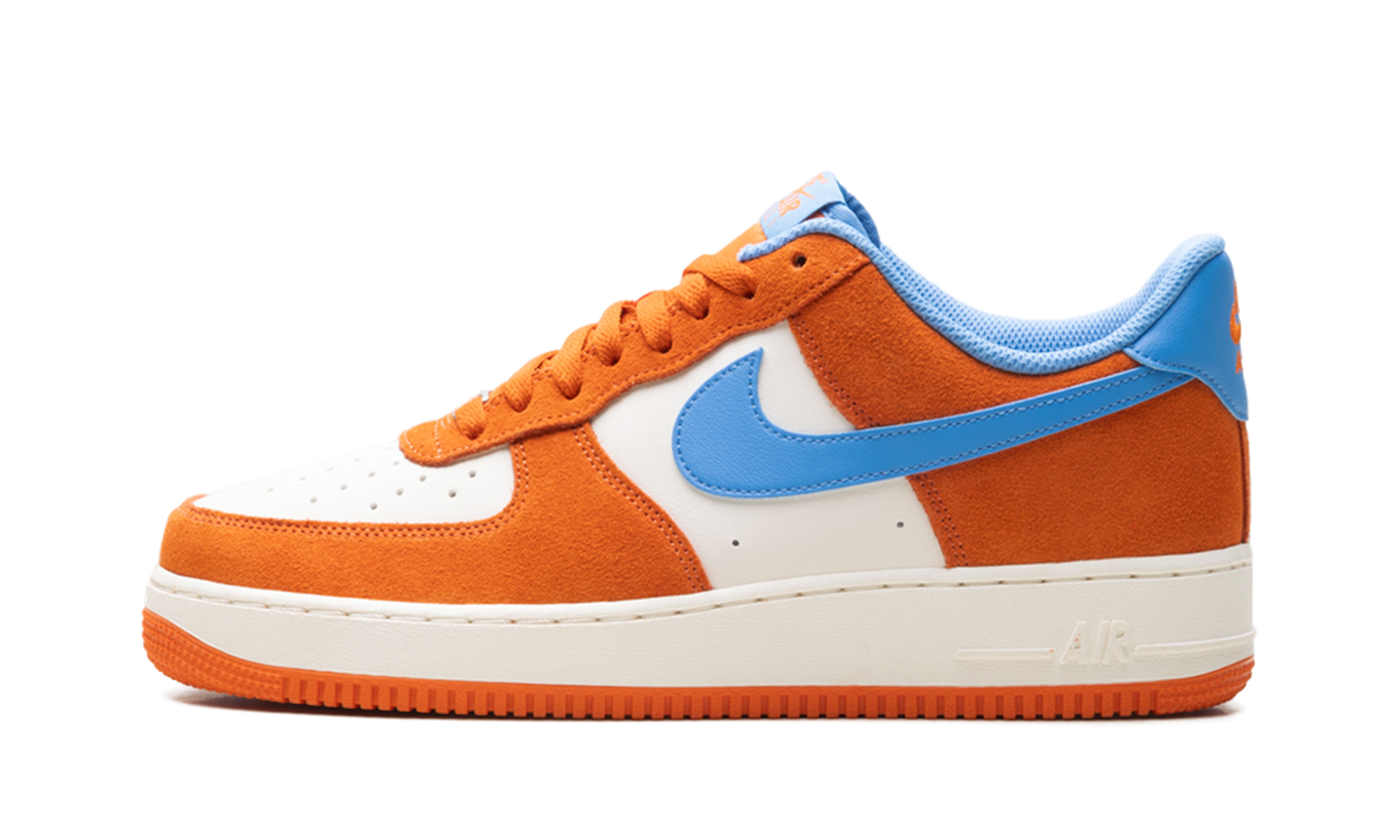 Nike Air Force 1 '07 LV8 Safety Orange / University Blue FQ8714 800