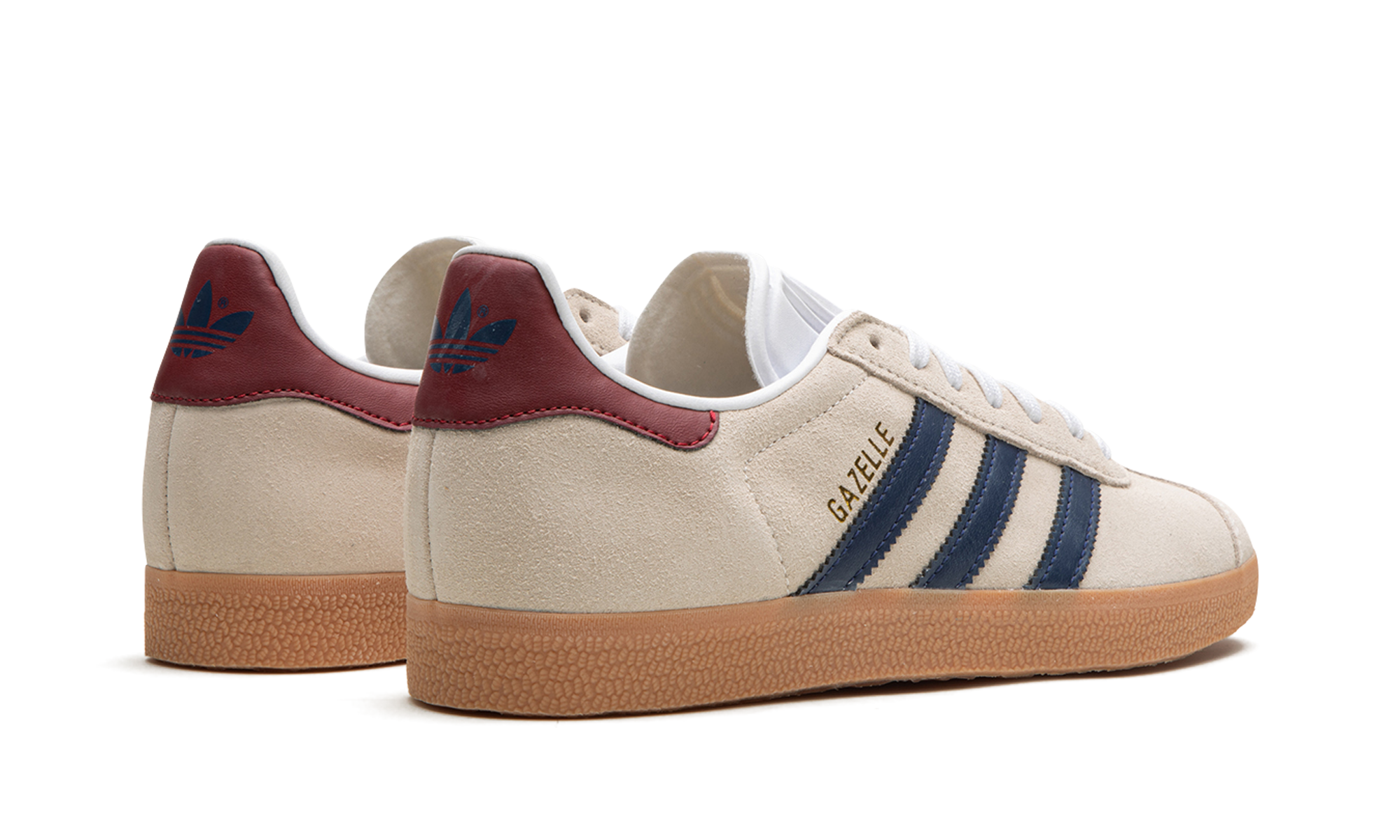 Adidas Gazelle Off White / Dark Blue / Gum IE0546