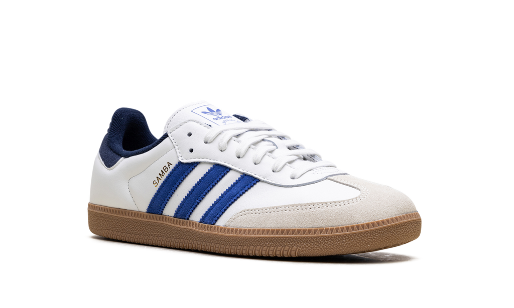 Adidas Samba OG Core White Royal Blue JH5632