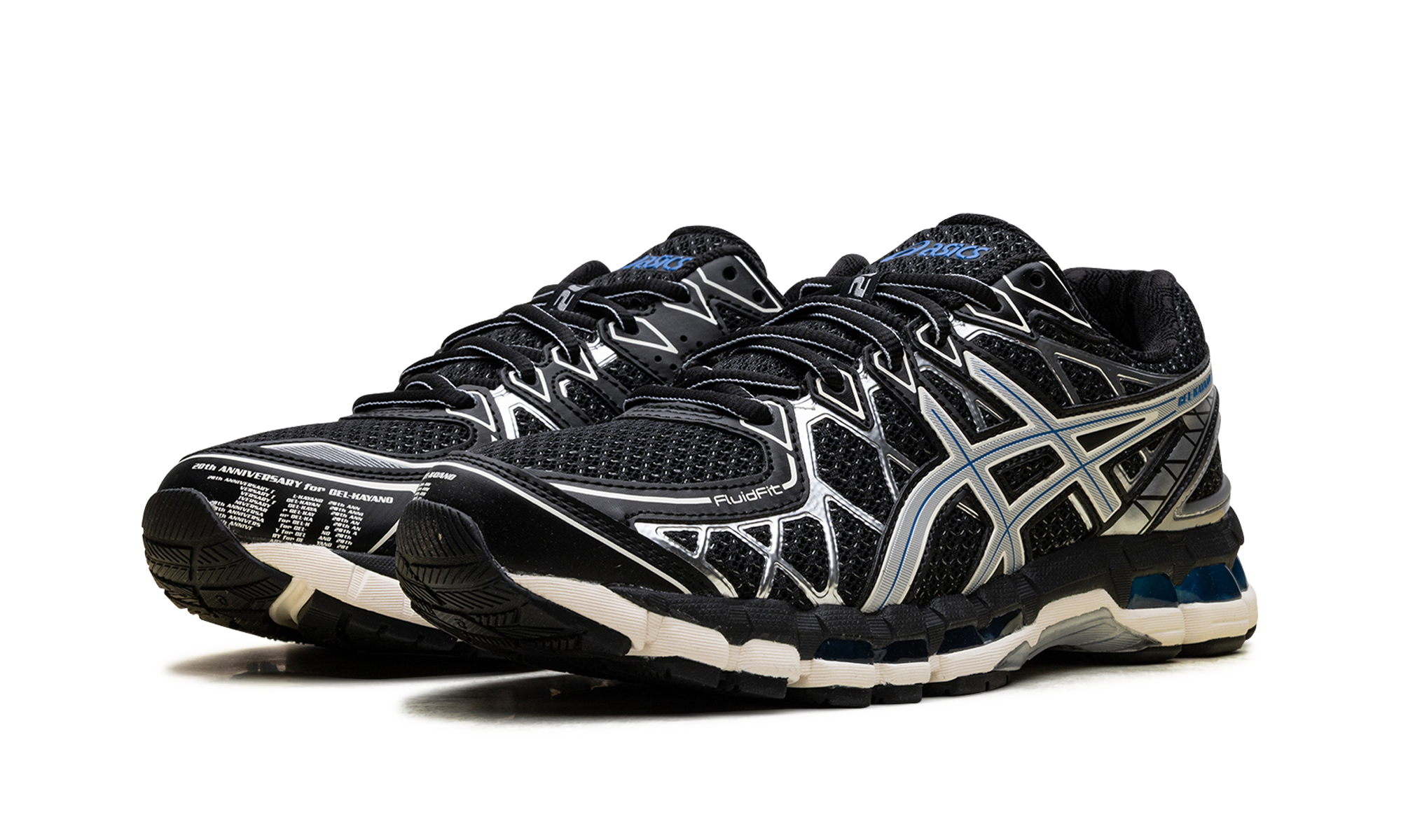 Asics Gel-Kayano 20 Black Pure Silver 1203A388 001