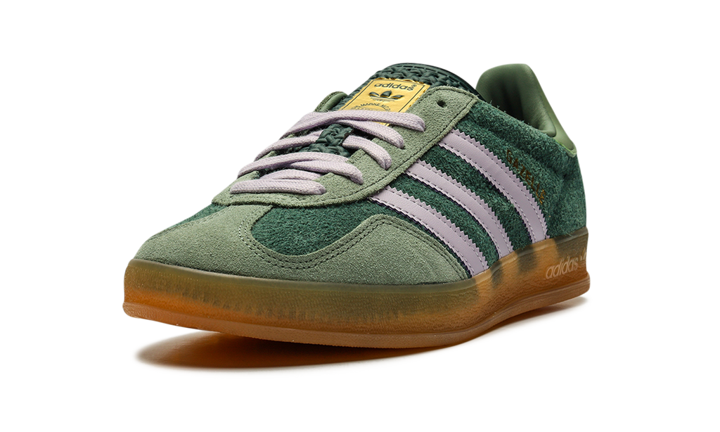 Adidas Gazelle Indoor Mineral Green Silver JI0323