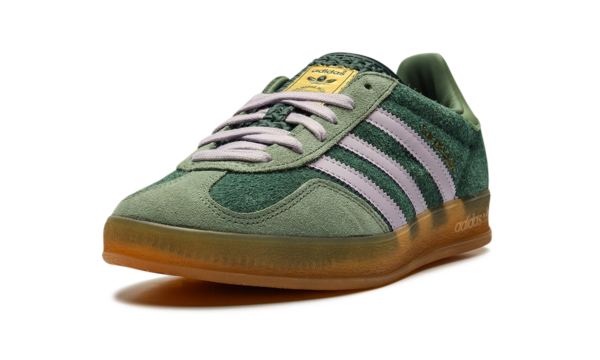 Adidas Gazelle Indoor Mineral Green Silver JI0323