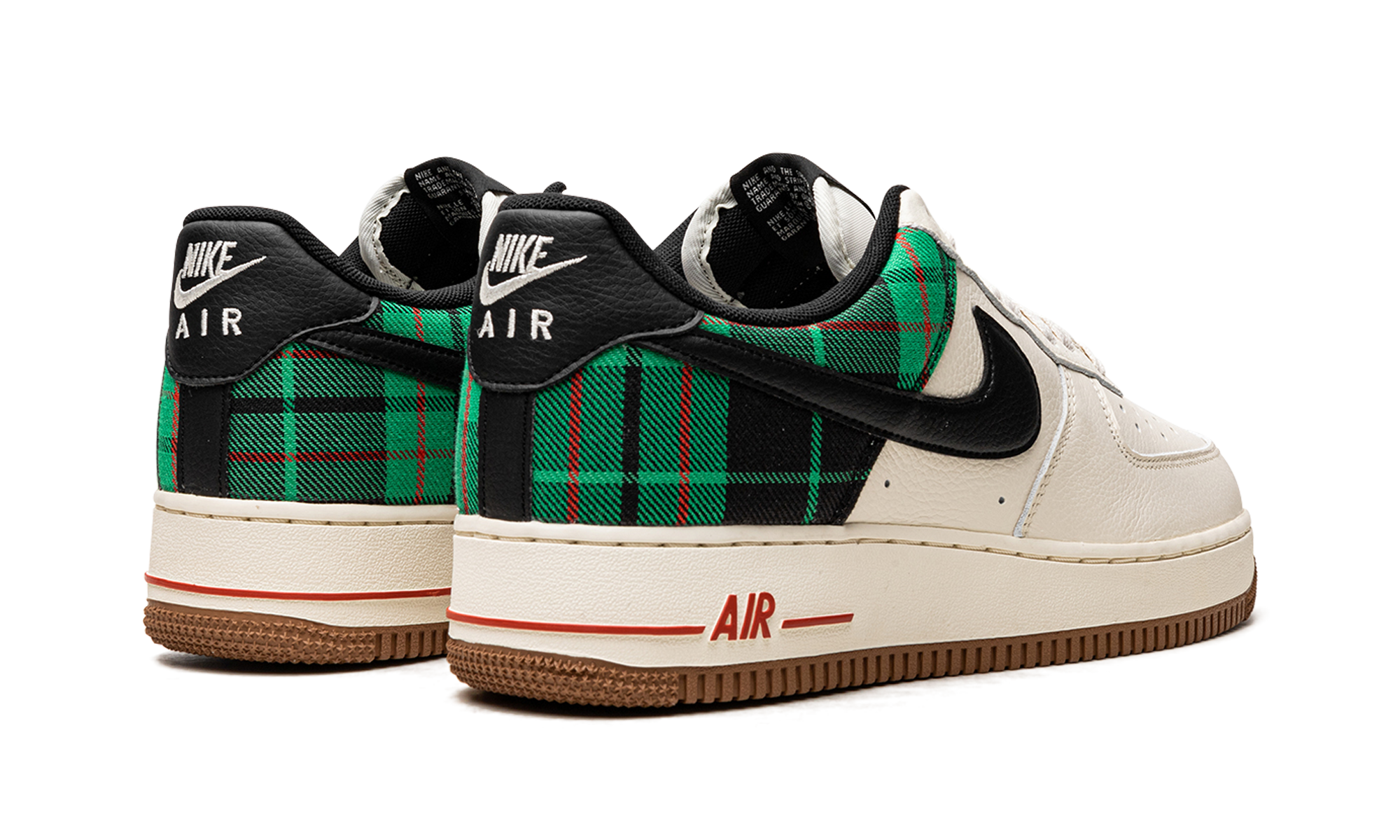 Nike Air Force 1 Low '07 LX Plaid Pale Ivory Stadium Green DV0791 100