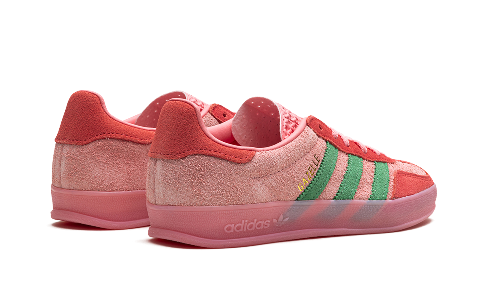 Adidas Gazelle Indoor WMNS Semi Pink Spark Preloved Scarlet IG6782