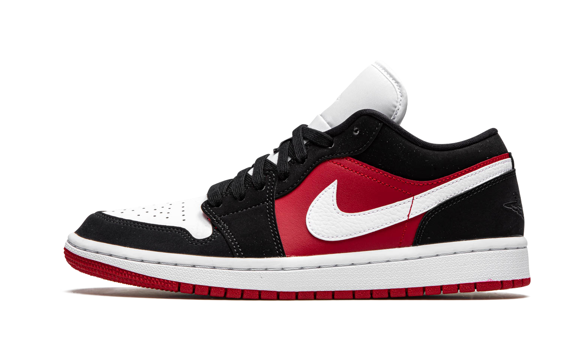 AIR JORDAN 1 LO WMNS Black / White / Gym Red DC0774 016