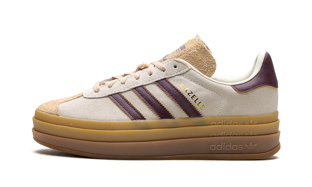 Adidas Gazelle WMNS Cream White Maroon JQ5127
