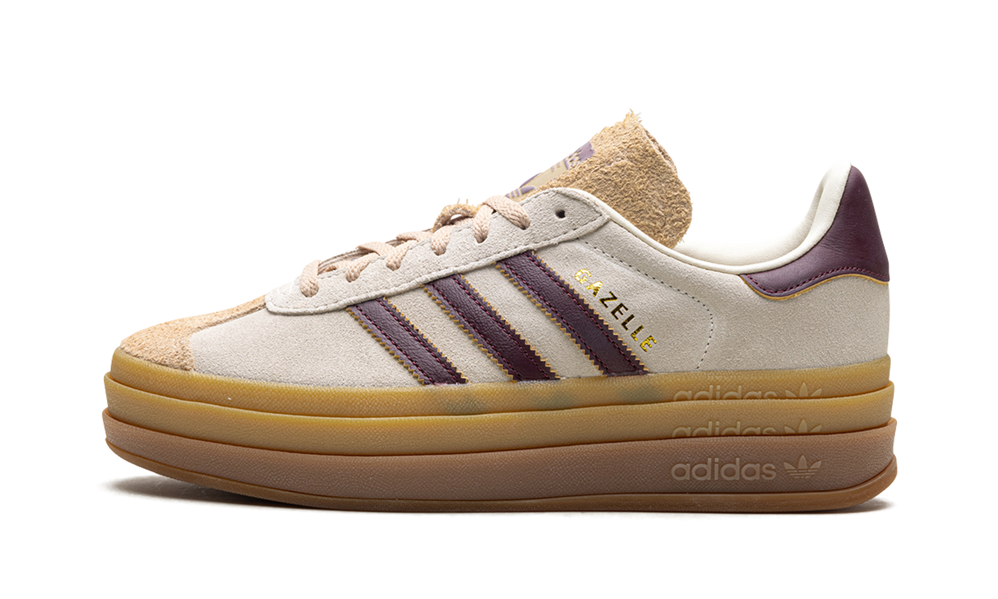 Adidas Gazelle WMNS Cream White Maroon JQ5127